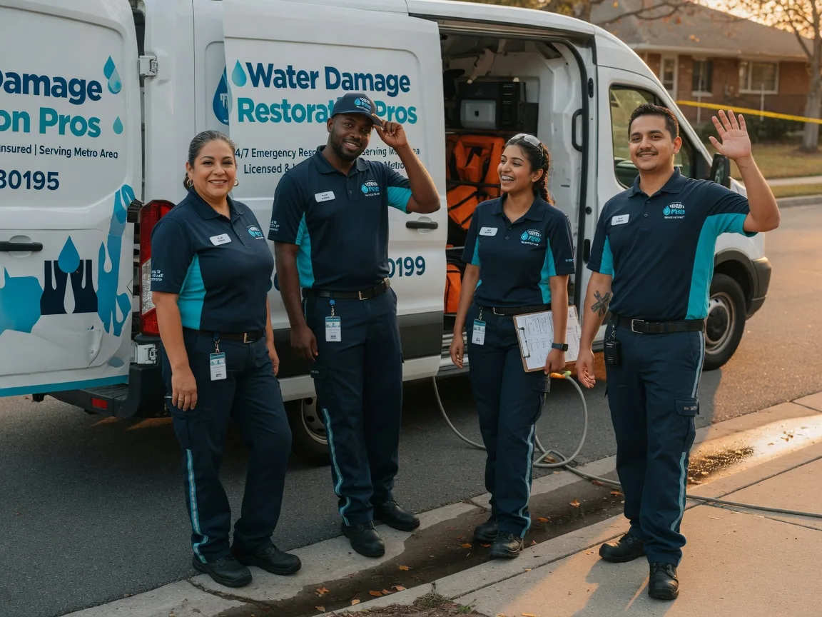 Water Damage Restoration company in Jermyn, TX