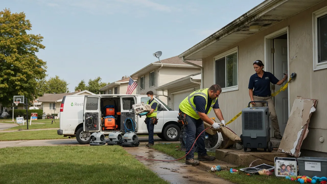 Water Damage Restoration in Jermyn, TX near me